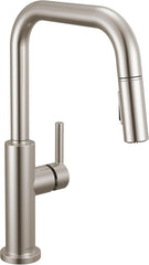 DELTA FAUCET Delta 19868LF Nicoli Single Handle Pull-Down Kitchen Faucet 1.8 GPM