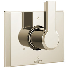 DELTA FAUCET Delta T11999-PN-PR Diverter Trim Pivotal 6-Setting 3-Port Lumicoat Polished Nickel