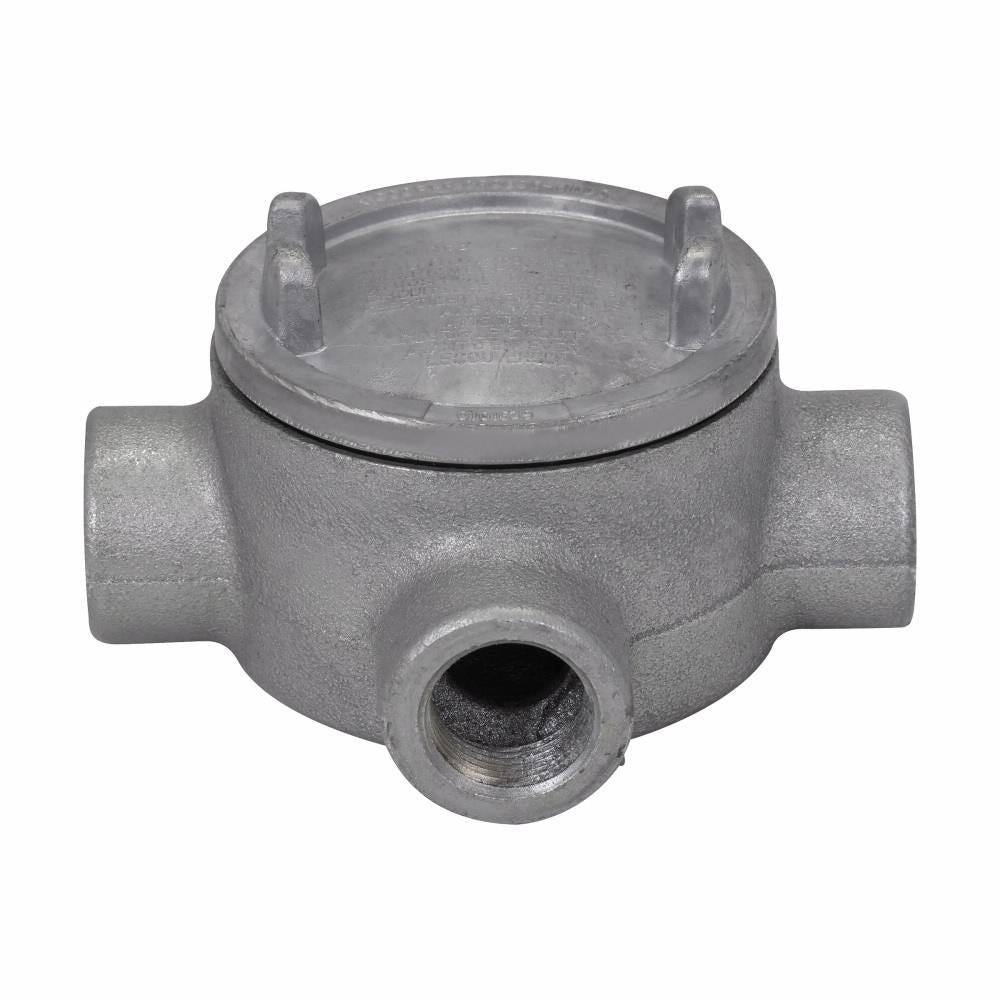 EATON Crouse-Hinds GUAX69 Conduit Outlet Box Type X 2 In 5 In Cover Opening