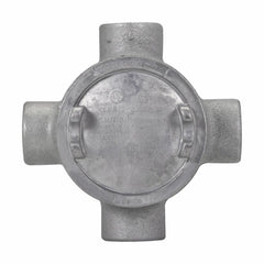 EATON Crouse-Hinds GUAX69 Conduit Outlet Box Type X 2 In 5 In Cover Opening