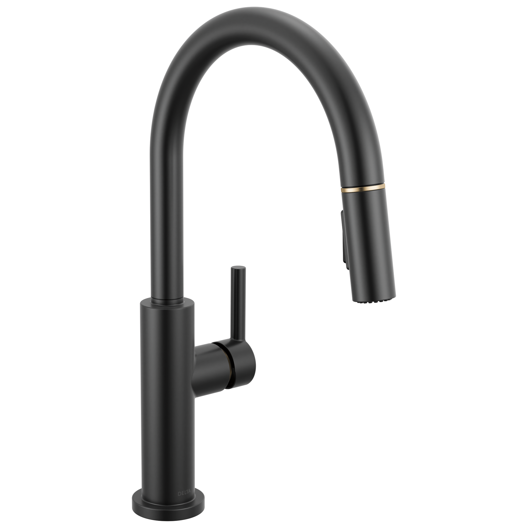 DELTA FAUCET Delta 19867LF-GZ Nicoli Single Handle Pull-Down Kitchen Faucet