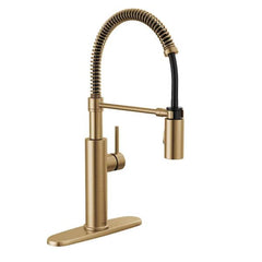 DELTA FAUCET Delta 18803-CZ-DST Antoni Pro Kitchen Faucet 1.8 gpm