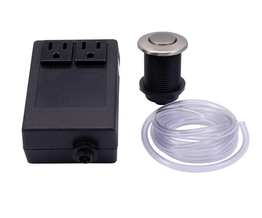 MOUNTAIN PLUMBING Mountain Plumbing MT951/BRN Classic Touch Waste Disposer Air Switch