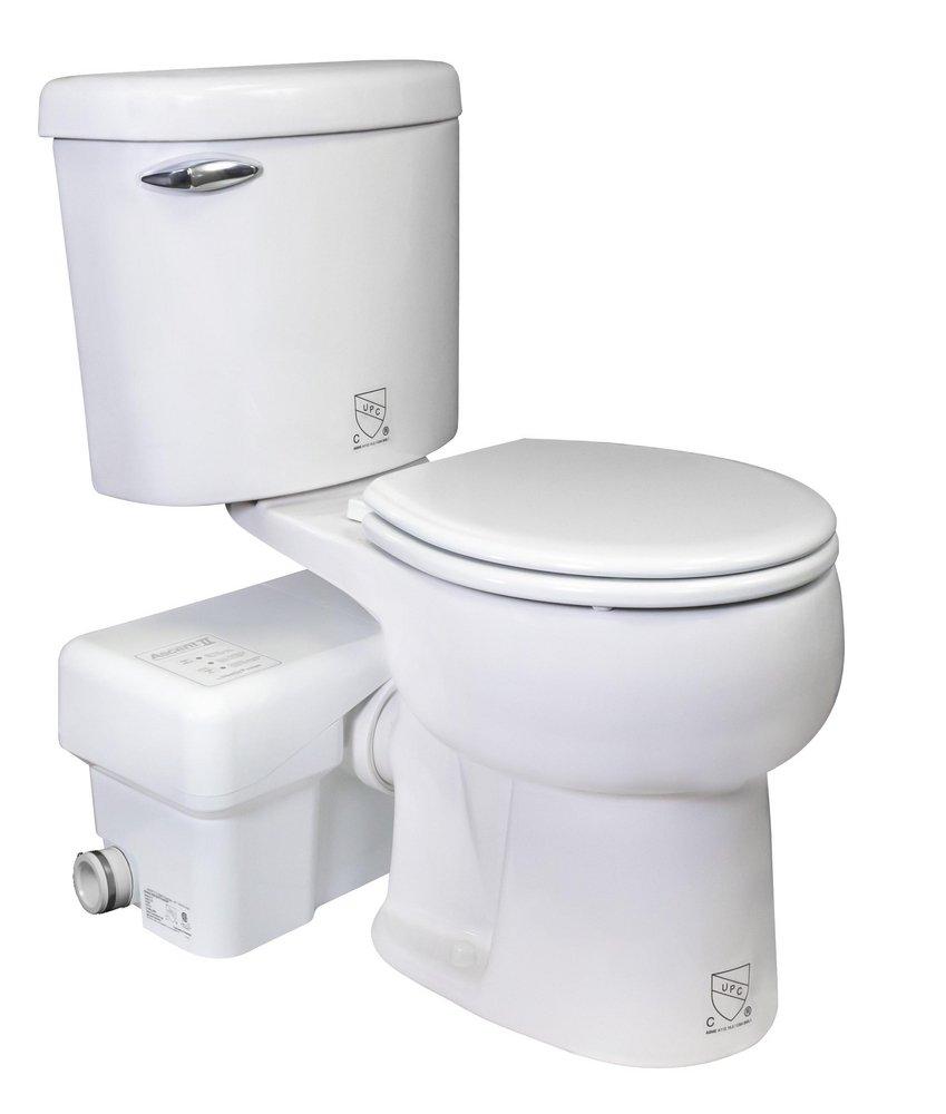 LIBERTY PUMPS Liberty Pumps ASCENTII-RSW Ascent II Macerating Toilet System 1.28 gpf Round