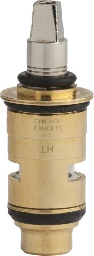 CHICAGO FAUCETS Chicago Faucet Company 1-100XKCJKABNF LH Ceramic Check Cartridge - 1/4 Turn