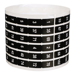 SCHNEIDER ELECTRIC Square D NF102OE 1 to 102 Odd/Even Panelboard Circuit Number Strip
