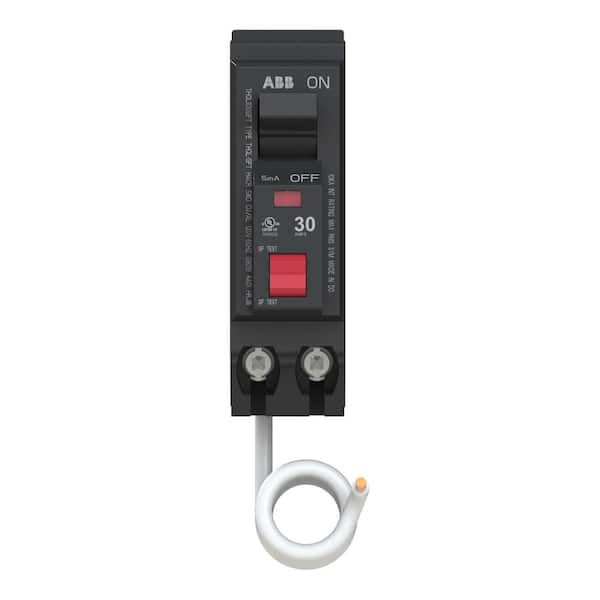 ABB Abb THQL1115PGFT 15 Amp Single Pole Ground Fault Plug-On Neutral Circuit Breaker with Self-Test THQL1115PGFTA