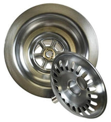 MOUNTAIN PLUMBING Mountain MT300/BRN Kitchen Sink Strainer Brushed Nickel