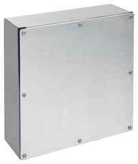 NVENT Hoffman A12126GSC Screw Cover Box W/Gas 12x12x6