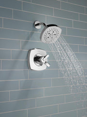 DELTA FAUCET Delta Faucet T17276 Stryke Single Handle Multi Function Shower Faucet in Chrome Trim Only