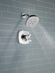 DELTA FAUCET Delta Faucet T17276 Stryke Single Handle Multi Function Shower Faucet in Chrome Trim Only