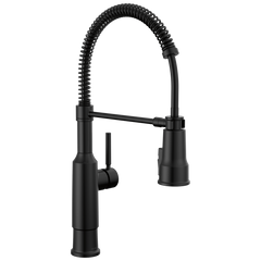 DELTA FAUCET Delta 18804Z-BL-DST Theodora Single-Handle Pull-Down Spring Kitchen Faucet 1.8 GPM