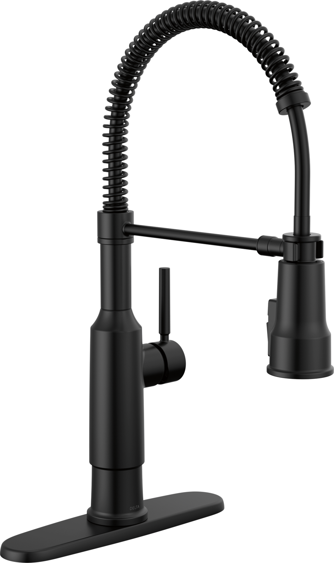 DELTA FAUCET Delta 18804Z-BL-DST Theodora Single-Handle Pull-Down Spring Kitchen Faucet 1.8 GPM
