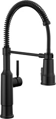 DELTA FAUCET Delta 18804Z-BL-DST Theodora Single-Handle Pull-Down Spring Kitchen Faucet 1.8 GPM