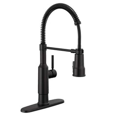 DELTA FAUCET Delta 18804Z-BL-DST Theodora Single-Handle Pull-Down Spring Kitchen Faucet 1.8 GPM
