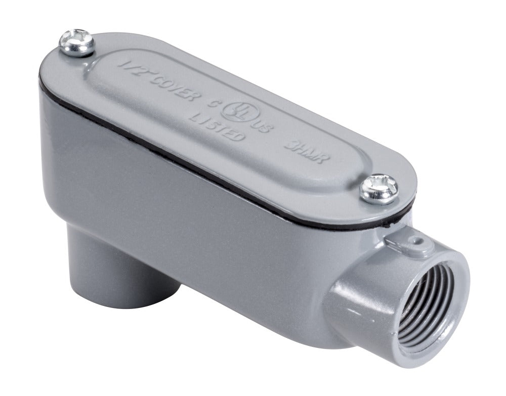 SOUTHWIRE Southwire LB10CG Rigid Conduit Body 4 in with Cover and Gasket