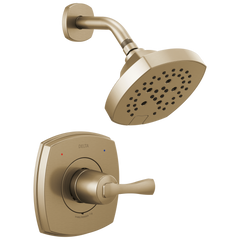 DELTA FAUCET Delta Faucet T14276-CZ Stryke Single Handle Multi Function Shower Faucet 1.75 gpm Trim Only