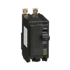 SCHNEIDER ELECTRIC Square D QOB270 Miniature Circuit Breaker 70A 120/240V 2P
