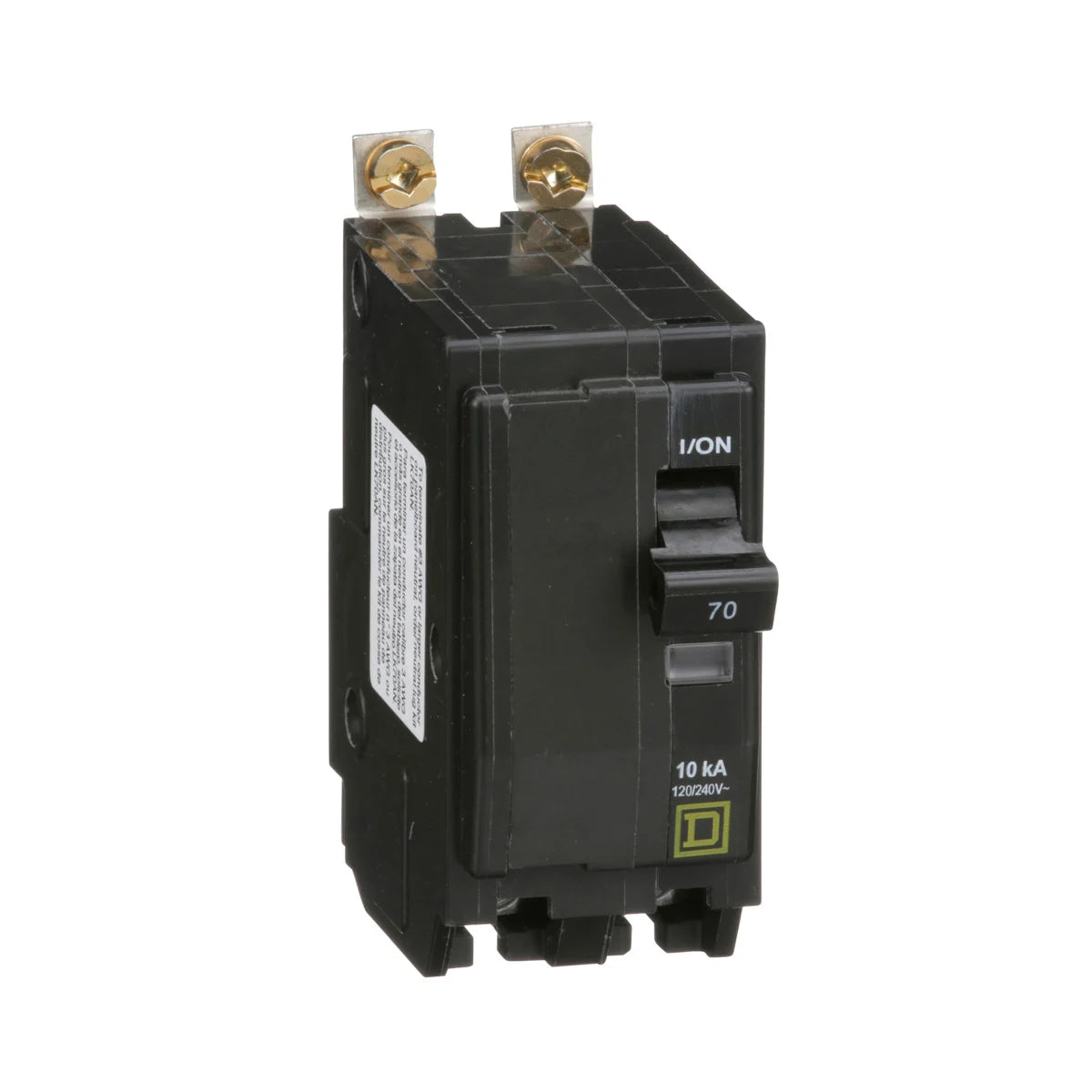 SCHNEIDER ELECTRIC Square D QOB270 Miniature Circuit Breaker 70A 120/240V 2P