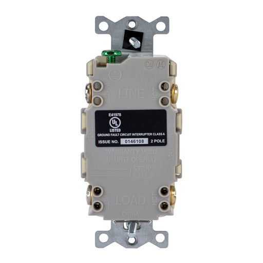 HUBBELL Hubbell Wiring Device-Kellems GFRTW20I HWDK GFRTW20I 20A 125VAC COMM TRWR