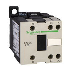SCHNEIDER ELECTRIC Square D CA2SKE20M7 TeSys Industrial Relay 220 VAC Coil Double Pole 2-NO