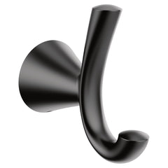 MOEN Moen YB2303BL Glyde 1-Hook Robe Hook in Matte Black
