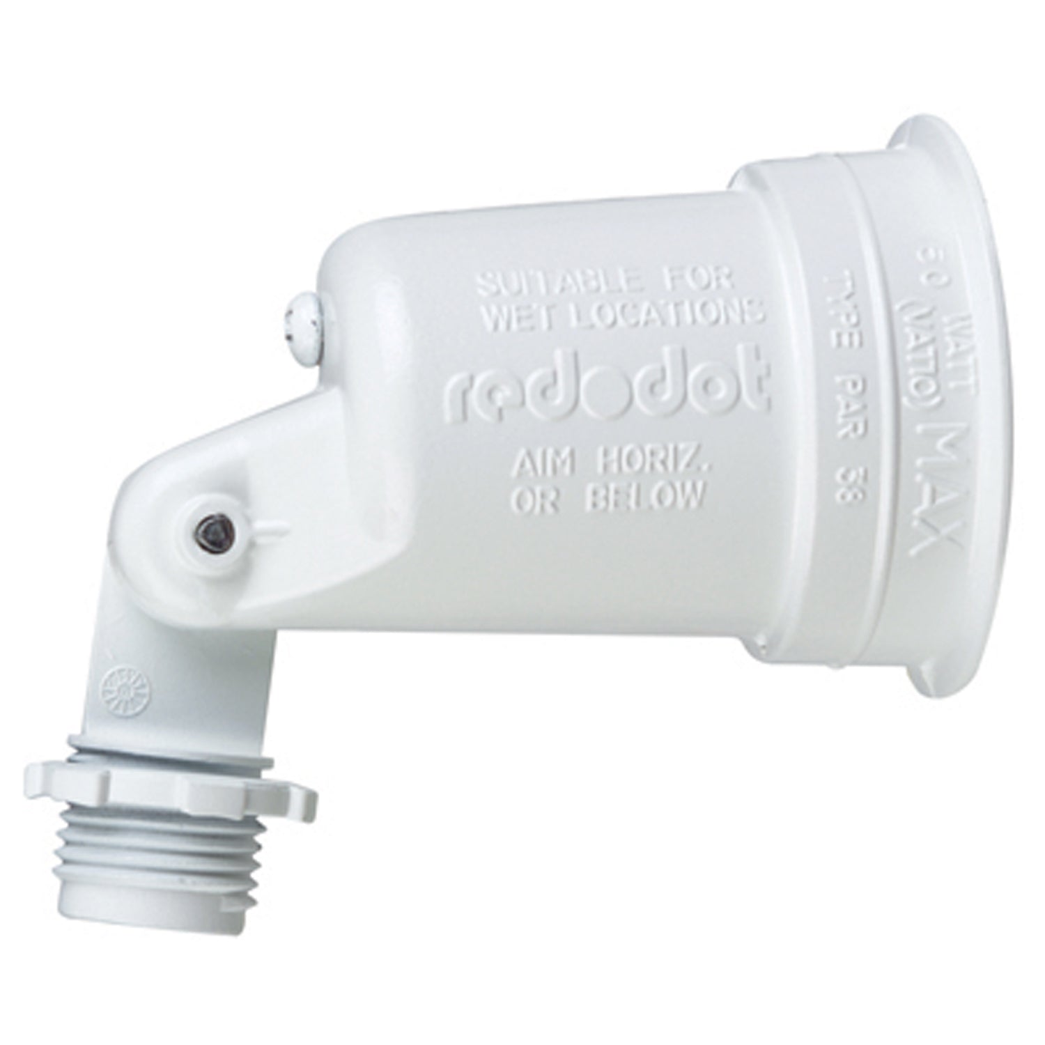 ABB INSTALLATION PRODUCTS ABB S500WHE-RL Red Dot Lampholder White