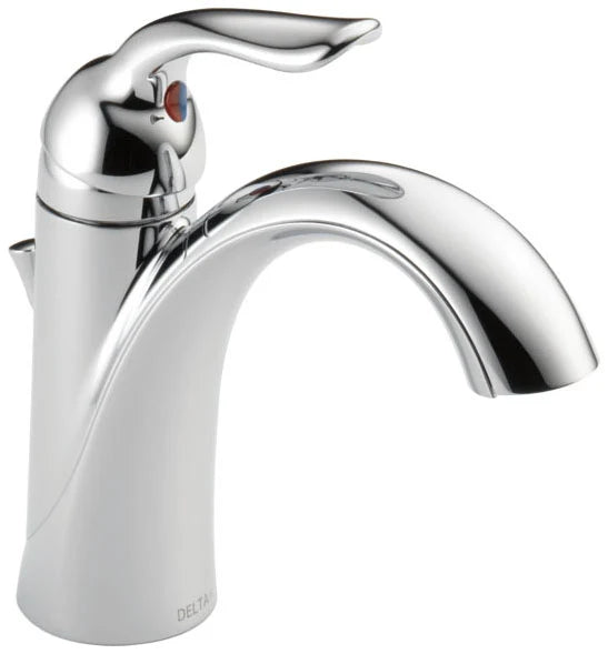 DELTA FAUCET Delta Faucet 538-MPU-DST Bathroom Sink Faucet 1.2 GPM Lead-Free Chrome Plated