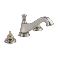 DELTA FAUCET Delta Faucet 3595LF-SSMPU-LHP Cassidy Two Handle Widespread Bathroom Faucet - Low Arc Spout