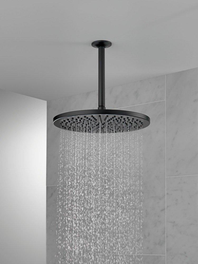 DELTA FAUCET Delta Faucet 52158-BL25 Universal Showering Single Function Showerhead in Matte Black