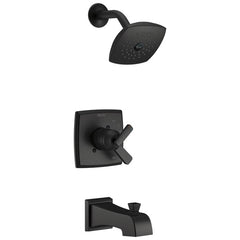 DELTA FAUCET Delta Faucet T17464-BL Tub/Shower Trim Only Matte Black Ashlyn