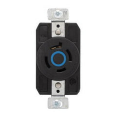 EATON Cooper Wiring Device AHCL2130R Industrial Grade Color Coded Single Locking Receptacle 4-Pole 5-Wire 30-Amp 120/208-Volt AC NEMA L21-30