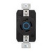 EATON Cooper Wiring Device AHCL2130R Industrial Grade Color Coded Single Locking Receptacle 4-Pole 5-Wire 30-Amp 120/208-Volt AC NEMA L21-30
