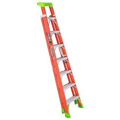 LOUISVILLE LADDER Louisville Ladder FXS1508 8-Foot Fiberglass Cross Step Ladder Type IA 300-Pound Load Capacity
