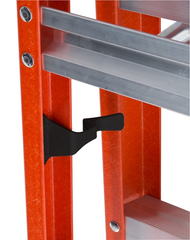 LOUISVILLE LADDER Louisville Ladder FXS1508 8-Foot Fiberglass Cross Step Ladder Type IA 300-Pound Load Capacity