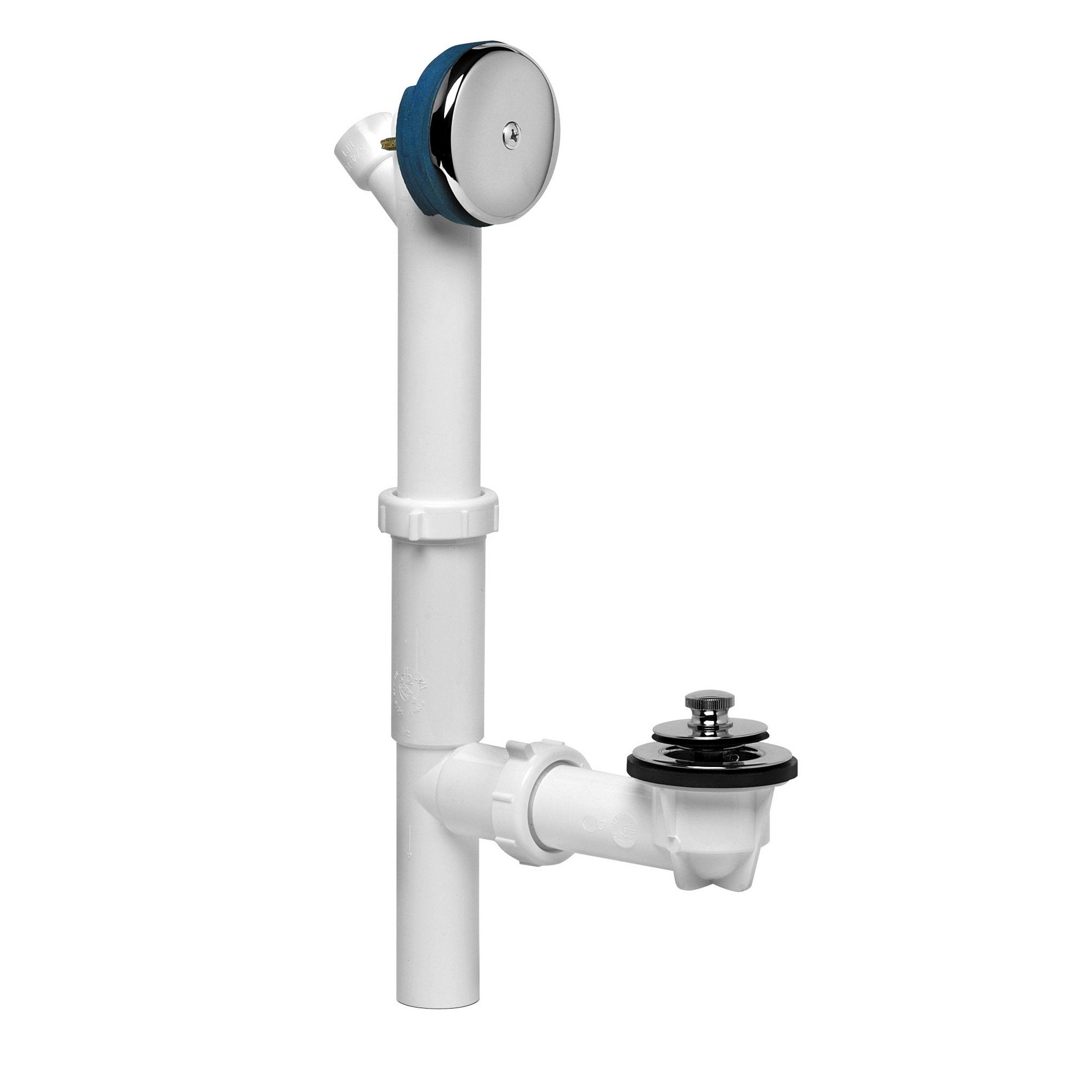 OATEY Dearborn P8227C Plastic Lift & Turn Drain in Chrome