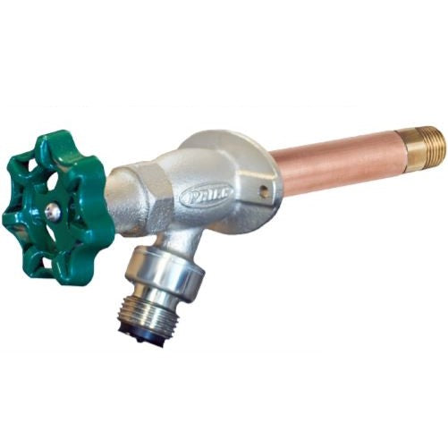 PRIER PRODUCTS Prier P-164T14 Diamond P-164 Freezeless Wall Hydrant, 1/2 in, MNPT x FNPT, 90 deg Quarter Turn