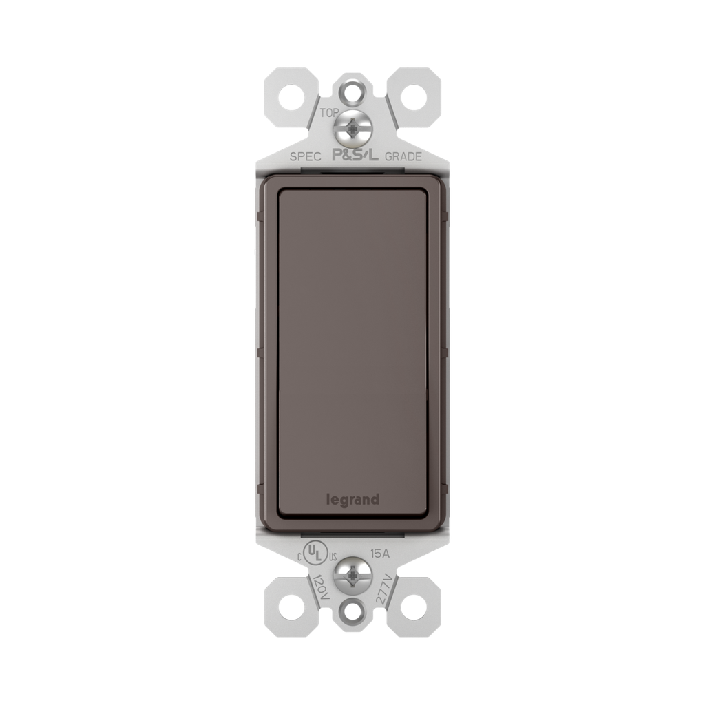 LEGRAND Pass & Seymour TM873 Decorator Switch 3-Way 15 Amp 120/277 Volt