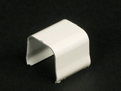 LEGRAND Wiremold 706WH 3/4 White Steel 1-Channel Raceway Connection Cover