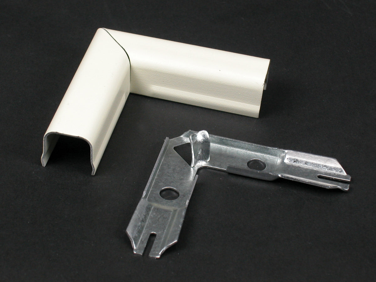 LEGRAND Legrand-Wiremold V711 700 Series 90 Degree Flat Elbow Fitting; Ivory