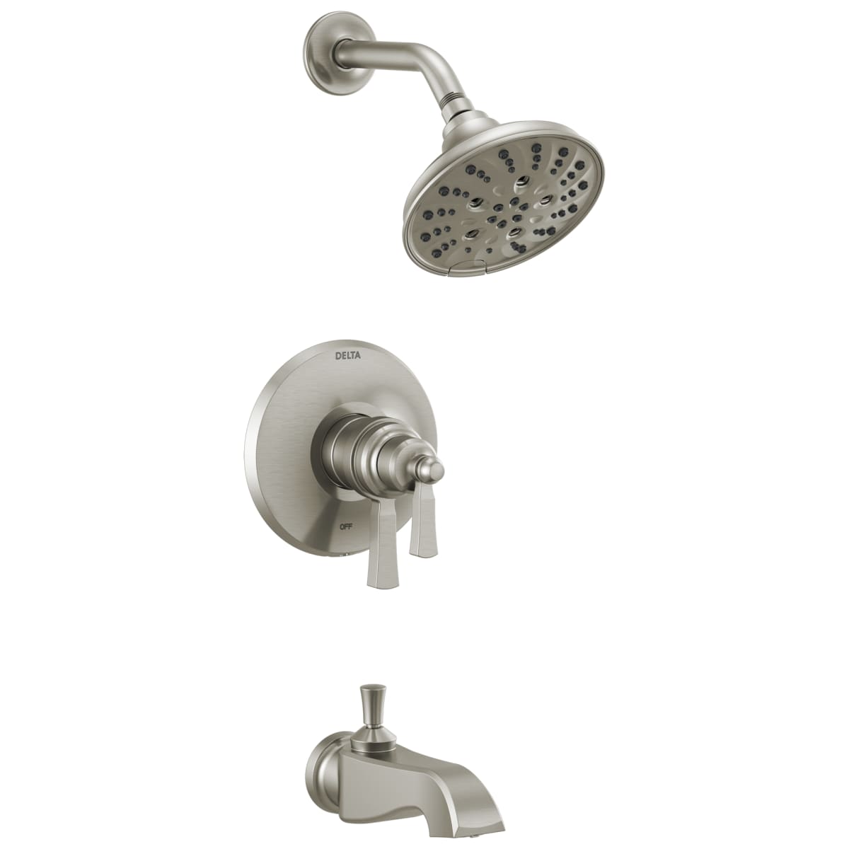 DELTA FAUCET Delta T17T456-SS Dorval TempAssure 17T Series Tub & Shower Trim