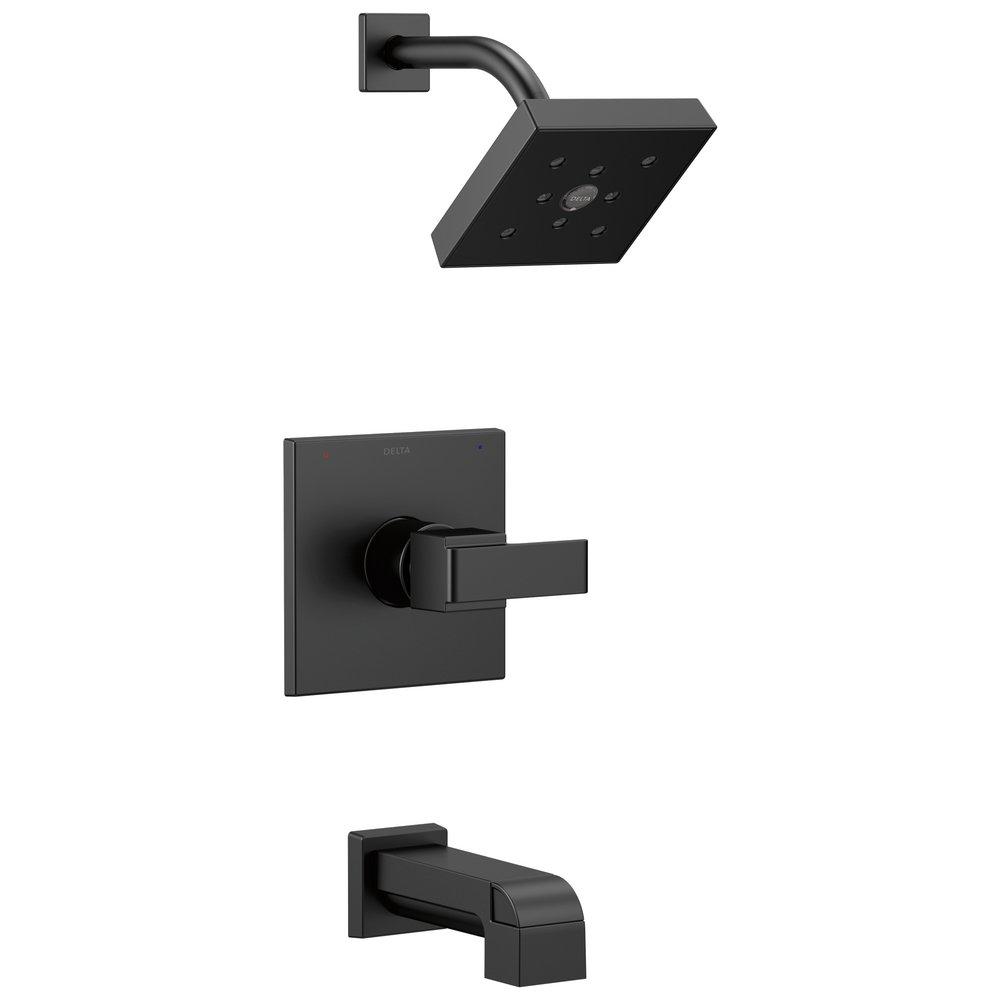 DELTA FAUCET Delta Faucet T14467-BL Ara One Handle Single Function Bathtub & Shower Faucet Trim Only