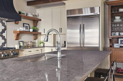 DELTA FAUCET Delta Faucet 9197-PR-DST Cassidy Single Handle Pull Down Kitchen Faucet