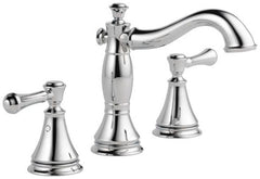 DELTA FAUCET Delta Faucet 3597LF-MPU Cassidy Two Handle Widespread Bathroom Sink Faucet in Chrome