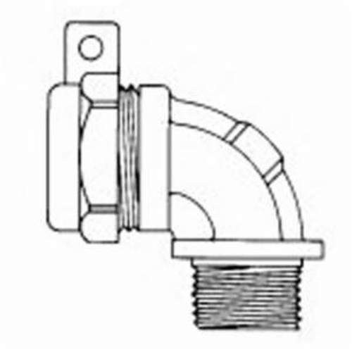 EATON Eaton LTB30090G LTB-30090G 3-IN 90 DEG L/T GRD CONN