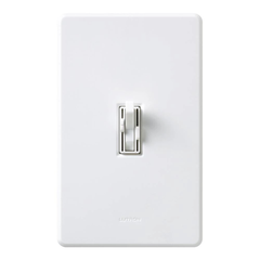 LUTRON Ariadni AY2-LFSQH-WH Fan/Light Control Dimmer 1.5 Amp 300 W 120 Volt