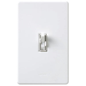 LUTRON Ariadni AY2-LFSQH-WH Fan/Light Control Dimmer 1.5 Amp 300 W 120 Volt