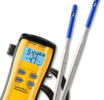 FIELDPIECE Fieldpiece SDP2 Psychrometer Dual In-Duct Wireless Digital