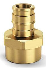 ZURN Zurn QEUFC33GX F1960 Expansion XL Brass FPT Adapter - 1/2 EX PEX x 1/2 FPT