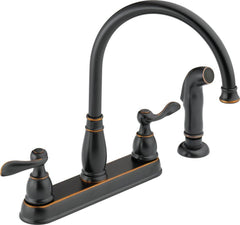 DELTA FAUCET Delta Faucet 21996LF-OB Windemere Two Handle Kitchen Faucet 1.8 gpm 4-hole 8 in replacement MPN